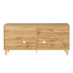 Blue City Decor Heritage Bloom Wooden Sideboard - Image 5