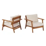 Blue City Decor Horizon Retreat Outdoor Club Chair Set - Image 3