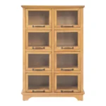 Blue City Decor Havenwood Tall Storage Display Cabinet - Image 5