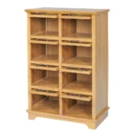 Blue City Decor Havenwood Tall Storage Display Cabinet - Image 3