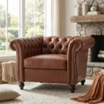 Blue City Decor Wellington Chesterfield Club Chair - Image 2