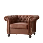 Blue City Decor Wellington Chesterfield Club Chair - Image 6