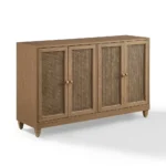 Blue City Decor Cedar Bloom Rattan Sideboard - Image 4