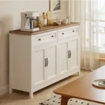 Blue City Decor Countryside Crest Storage Cabinet - Image 3