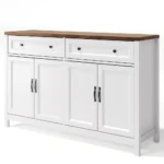 Blue City Decor Countryside Crest Storage Cabinet - Image 8