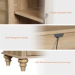 Blue City Decor Rustic Bloom Farmhouse Sideboard - Image 6