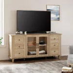Blue City Decor Rustic Bloom Farmhouse Sideboard - Image 2