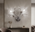 K2 Lights Crystal Blossom Wall Light - Image 2