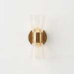 K2 Lights Gold Crystal Glass Wall Light - Image 3
