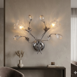 Buy K2 Lights Crystal Blossom Wall Light | LED Wall Lamp | LED Wall Light | Wall Lamp | Wall Light | Modern Light | Premium Light | Decor Light | Home Lighting | Interior Lighting | Luxury Lighting