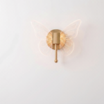 K2 Lights Modern Gold Butterfly LED Wall Light - Image 4