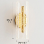 K2 Lights Crystal Harmony Wall Lamp - Image 6