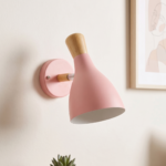 K2 Lights Veloura Pink Wall Lamp - Image 3