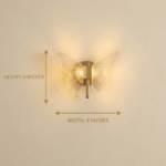 K2 Lights Celestial Butterfly LED Wall Light - Image 4