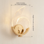 K2 Lights Crescenta Wall Lamp - Image 5