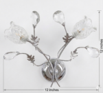 K2 Lights Crystal Blossom Wall Light - Image 5