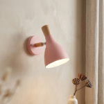 K2 Lights Veloura Pink Wall Lamp - Image 2