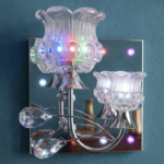 Buy K2 Lights Lumiflora Crystal Wall Light | LED Wall Lamp | LED Wall Light | Wall Lamp | Wall Light | Modern Light | Premium Light | Decor Light | Home Lighting | Interior Lighting | Luxury Lighting