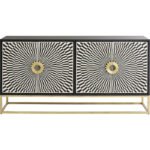 Blue City Decor Monochrome Luxe Sideboard - Image 2