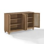 Blue City Decor Cedar Bloom Rattan Sideboard - Image 5