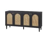 Blue City Decor Midnight Grove Rattan Sideboard - Image 3