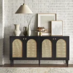 Blue City Decor Midnight Grove Rattan Sideboard - Image 2