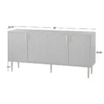 Blue City Decor Midnight Luxe Storage Sideboard - Image 5