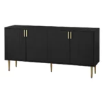 Blue City Decor Midnight Luxe Storage Sideboard - Image 3