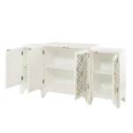Blue City Decor Ivory Bloom Dining Sideboard - Image 8