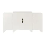 Blue City Decor Ivory Bloom Dining Sideboard - Image 5
