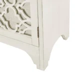 Blue City Decor Ivory Bloom Dining Sideboard - Image 4