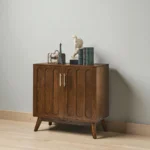 Blue City Decor Walnut Crest Fluted Sideboard - Image 3