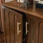 Blue City Decor Walnut Crest Fluted Sideboard - Image 5
