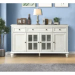 Buy Blue City Decor Heritage Grove Display Sideboard Cabinet | Cabinet | Wooden Sideboard | Wooden Cabinet Sideboard | Storage Cabinet | Living Room Furniture | Solid Wood Furniture | Blue City Decor