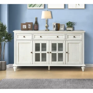 Buy Blue City Decor Heritage Grove Display Sideboard Cabinet | Cabinet | Wooden Sideboard | Wooden Cabinet Sideboard | Storage Cabinet | Living Room Furniture | Solid Wood Furniture | Blue City Decor