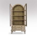 Blue City Decor Heritage Haven Glass Display Cabinet - Image 9