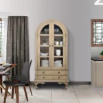 Blue City Decor Heritage Haven Glass Display Cabinet - Image 3