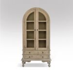 Blue City Decor Heritage Haven Glass Display Cabinet - Image 4