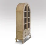 Blue City Decor Heritage Haven Glass Display Cabinet - Image 5