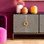 Blue City Decor Monochrome Luxe Sideboard - Image 4